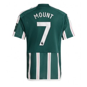 Manchester United Mason Mount #7 Koszulka Wyjazdowych 2023-24 Krótki Rękaw